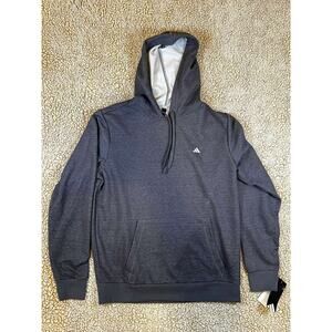 Adidas Men’s Gray Pullover Hoodie Sweatshirt Athletic Training Size M NWT